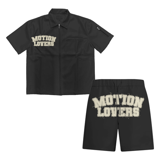 Black Motionlovers Leather Set